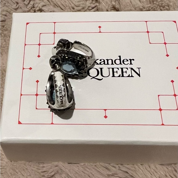 Alexander McQueen Silver Earrings - Picture 7 of 10